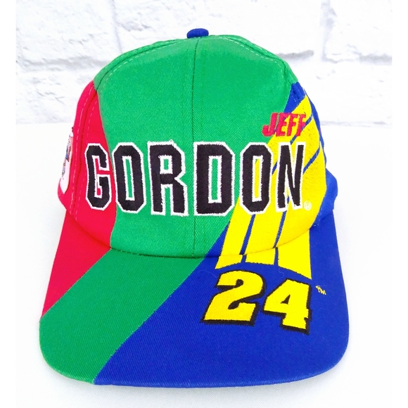 Competitors View Other - Vintage 90's Jeff Gordon Nascar Color Block Hat